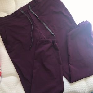 Eddie Bauer Size M Lightweight Plum Joggers